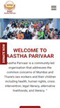 Mobile Screenshot of aasthaparivaar.org